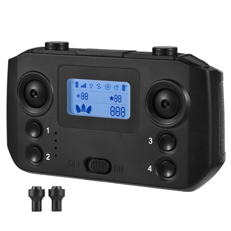 Fishing Boat Oar - ABKQ-Vissen Aasboot Afstandsbediening Met LCD-scherm Displays