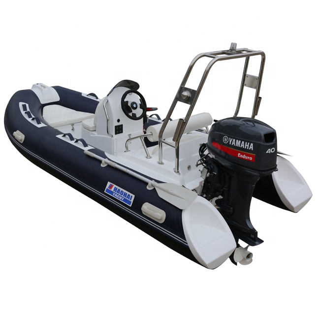 Fishing Boat Inflatable - 13ft 3.9m Dubbelwandige Hypalon Opblaasboten 1.2mm