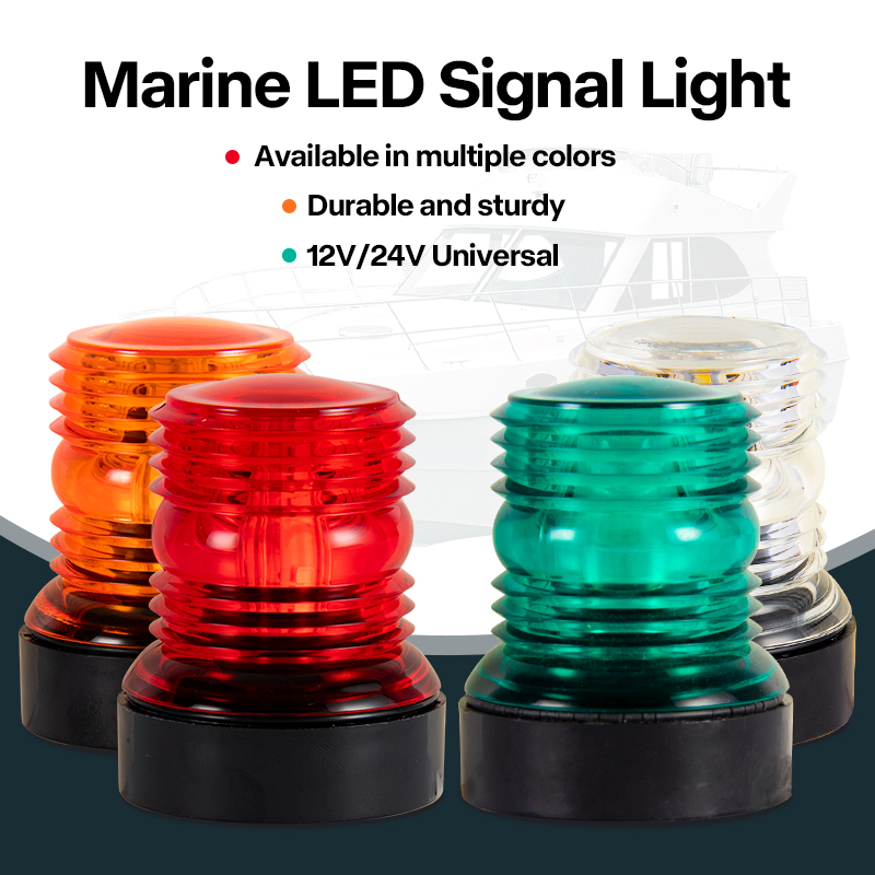 Fishing Boat Anchor - 12V Marine LED-ankerlicht Waterdicht 360 graden