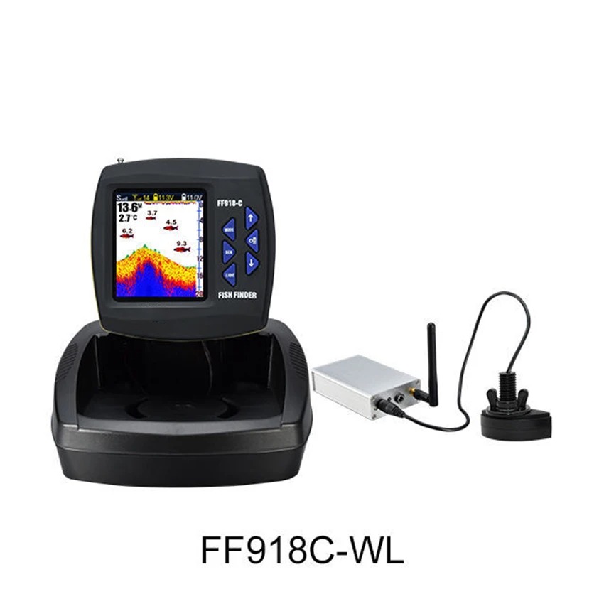 Fishing Boat Depth Finder - FF918-CWL Afstandsbediening Aasboot Viszoeker 3,5