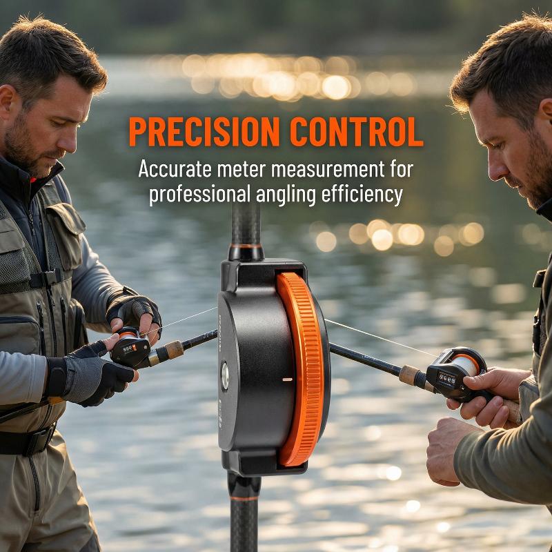 Fishing Boat Trailer - Vislijndiepteteller Nauwkeurig meetinstrument voor visgerei met