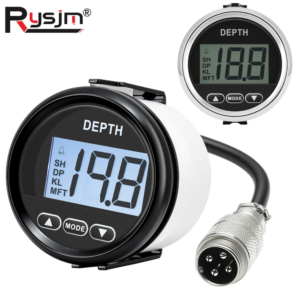 Fishing Boat Gps - Nieuwe Dieptedetector 52mm/2in Marine Dieptemeter Bereik