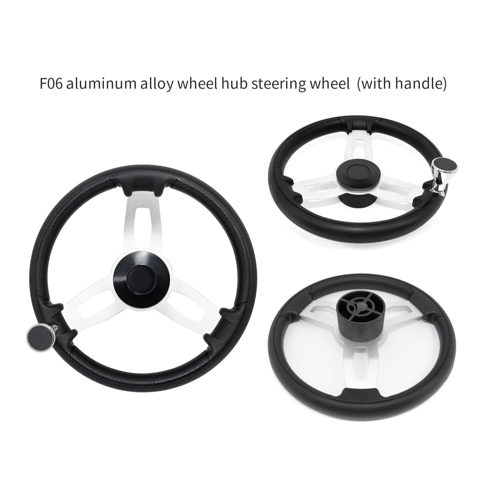 Fishing Boat Steering Wheel - Bootstuurwiel Antislip aluminiumlegering Marine Direction Grip
