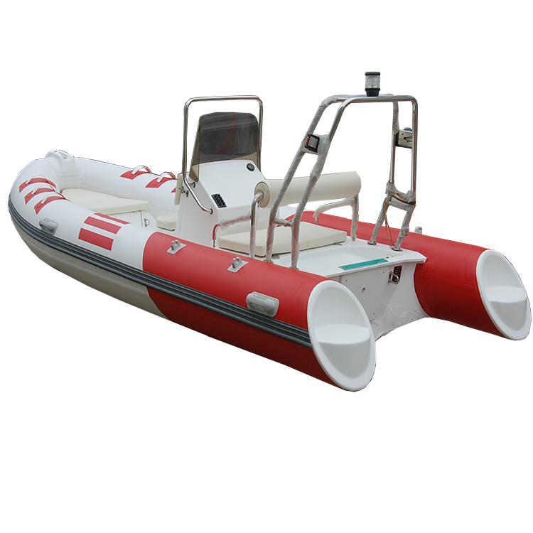 Fishing Boat Fiberglass - Zhenbo 480-vissen met harde bodem Hypalon