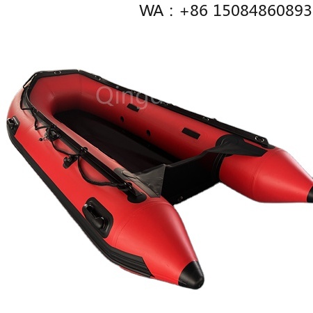 Fishing Boat Aluminum - 2025 Fabrieksnieuwe rode opblaasbare visboot, aluminium