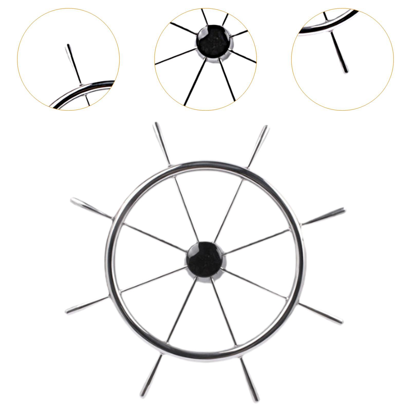 Fishing Boat Steering Wheel - Marine stuurwiel roestvrij staal antislip handvat