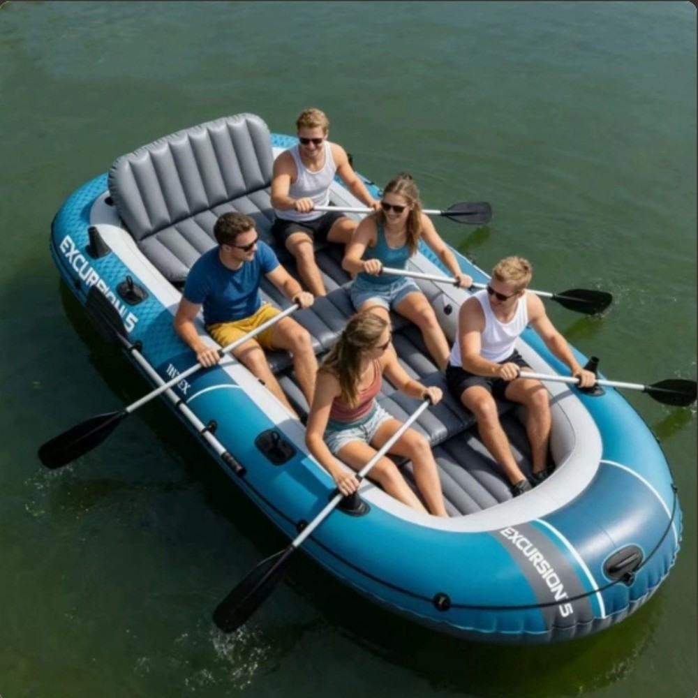 Fishing Boat Inflatable - 2-persoons 4-persoons dikke kajak, outdoor aanvalsboot,