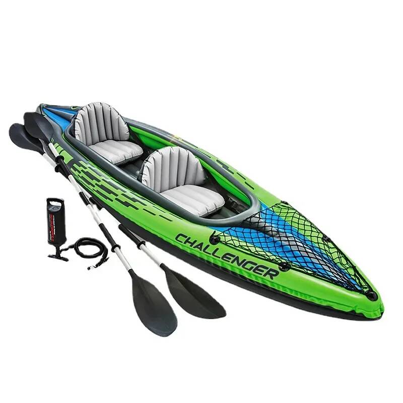 Fishing Boat Inflatable - 1/2-persoons opblaasbare kajakboot, dubbele aanvalsboot, kajak
