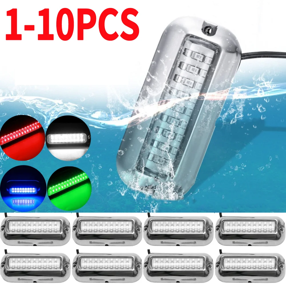 Fishing Boat Navigation Light - 27led Speedboot Verlichting Rvs Onderwater Ponton