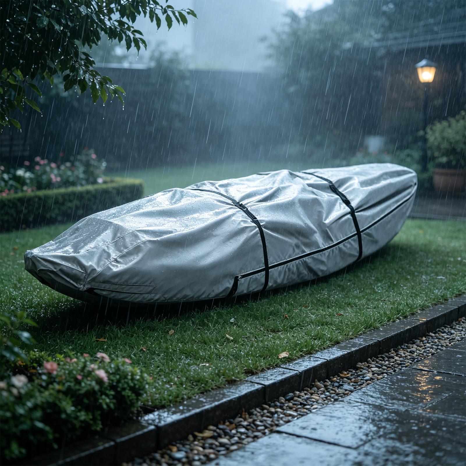 Kajakhoezen voor buitenopslag, - Fishing Boat Cover recensie en prijs