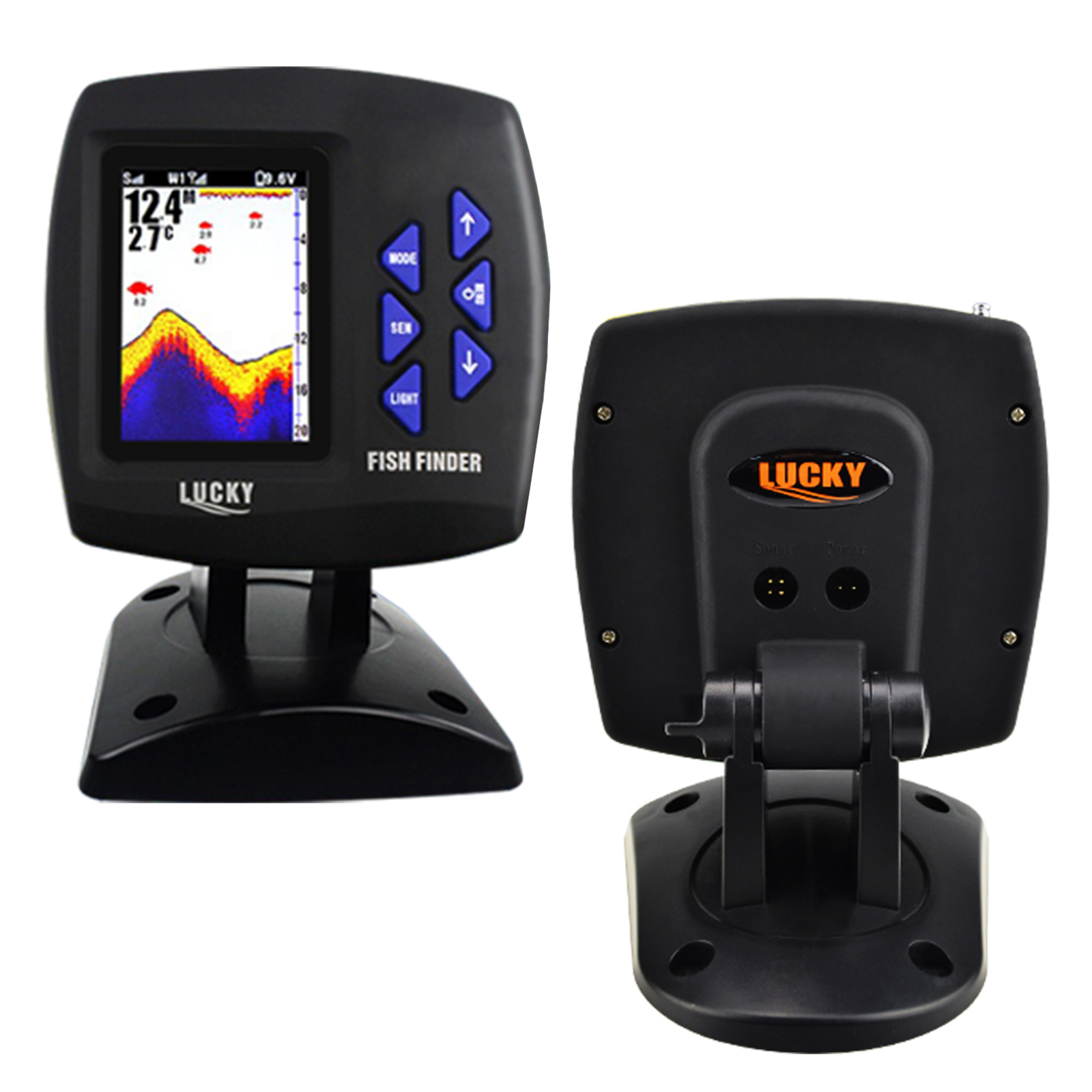 LUCKY Fishfinder 300m/980ft dr - Fishing Boat Depth Finder recensie en prijs