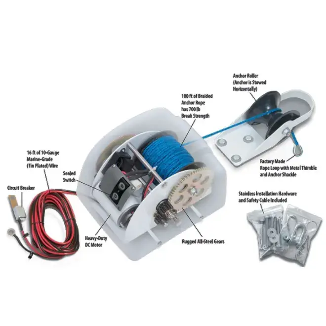 Fabrieksdirecte ankerlier voor - Fishing Boat Anchor Winch recensie en prijs