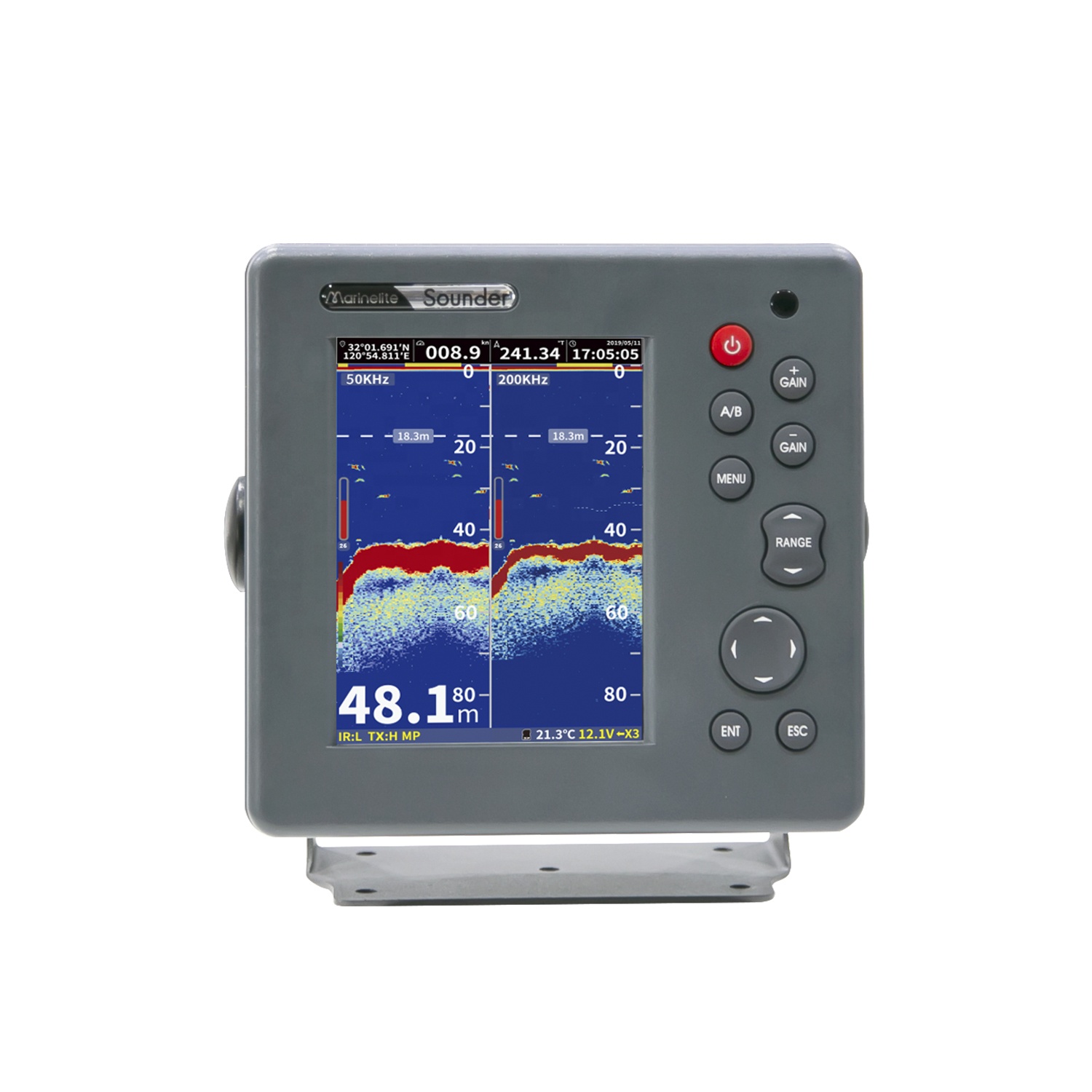 Commerciële 6-inch viszoeker d - Fishing Boat Depth Finder recensie en prijs