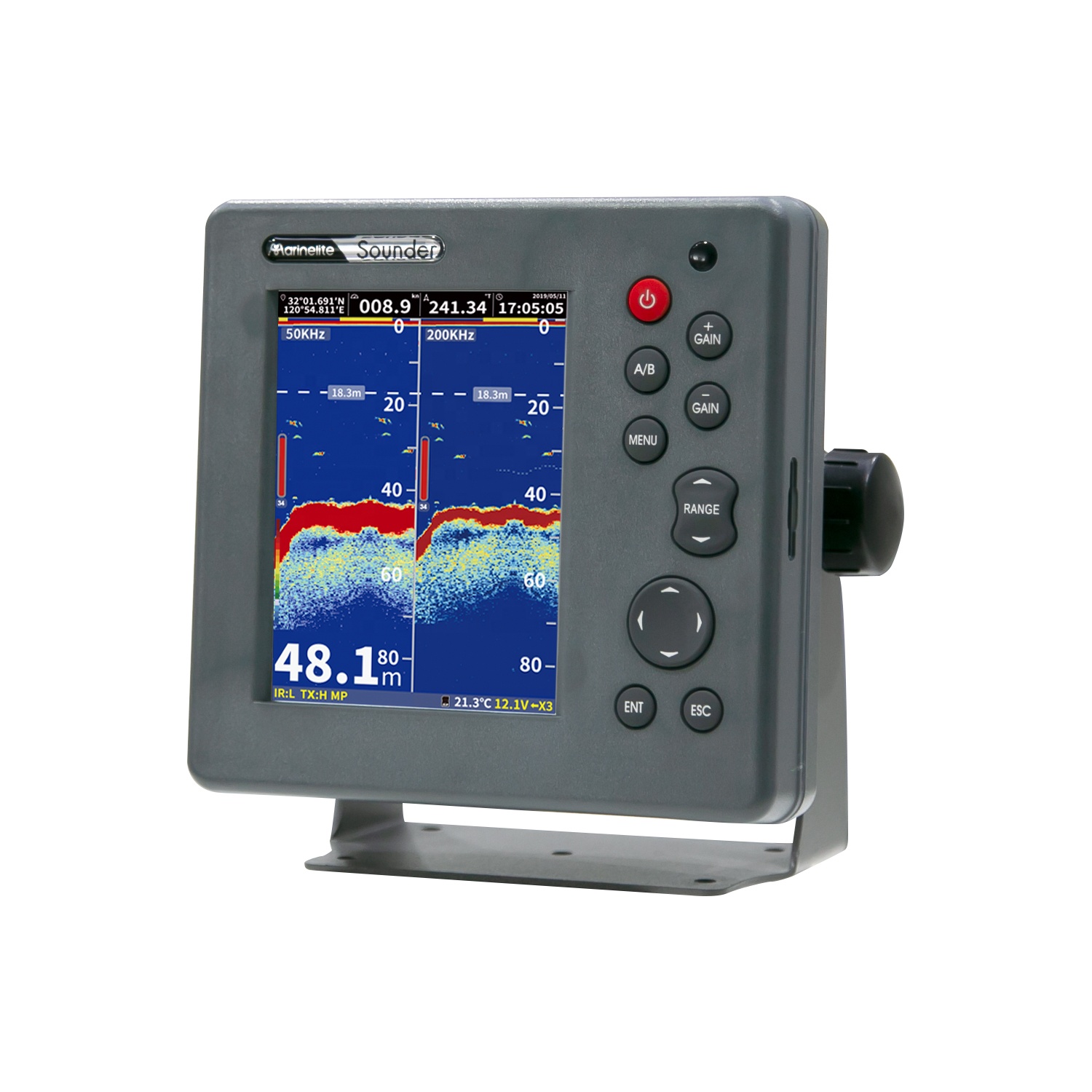Commerciële 6-inch viszoeker d - Fishing Boat Depth Finder recensie en prijs
