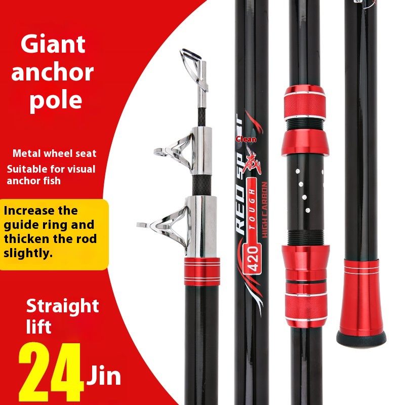 Pure Carbon langgoten ankerhen - Fishing Boat Anchor recensie en prijs