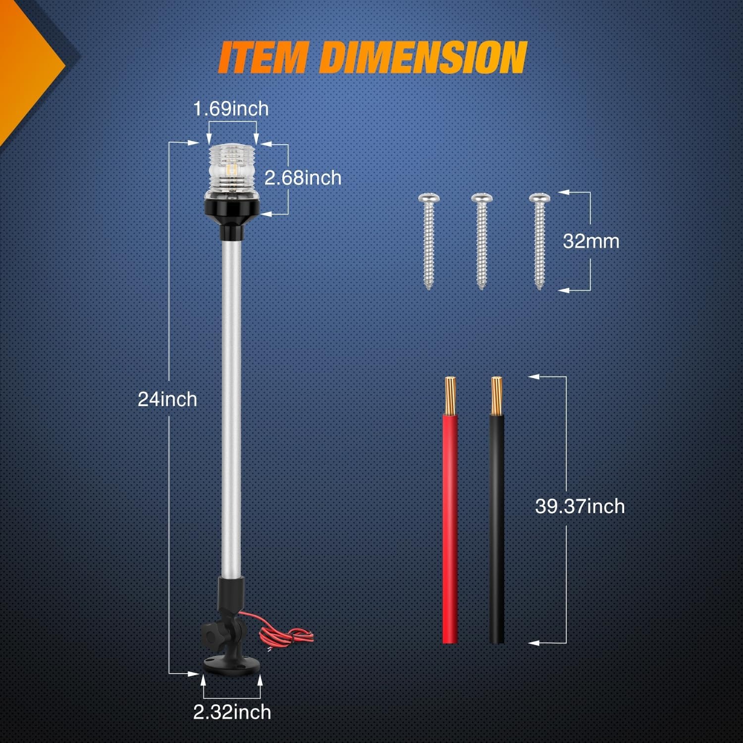 Nilight Marine Boot Achterlich - Fishing Boat Anchor recensie en prijs