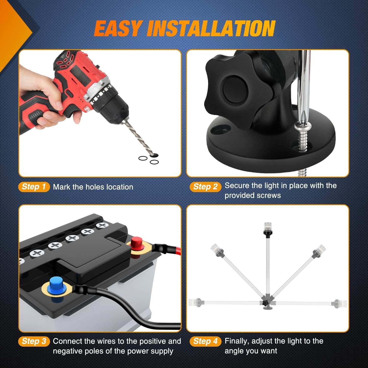Nilight Marine Boot Achterlich - Fishing Boat Anchor recensie en prijs