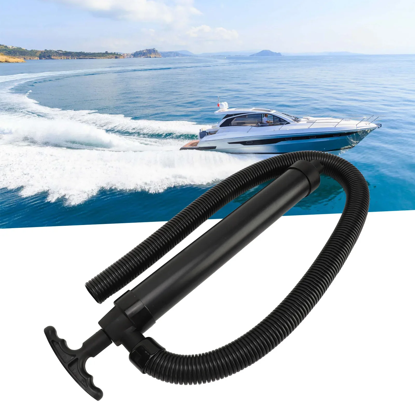 Handmatige lenspomp met slang  - Fishing Boat Bilge Pump recensie en prijs