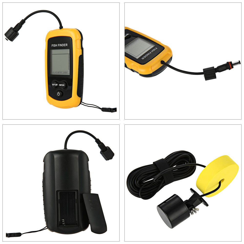 Alarm 100M Draagbare Sonar Vis - Fishing Boat Depth Finder recensie en prijs