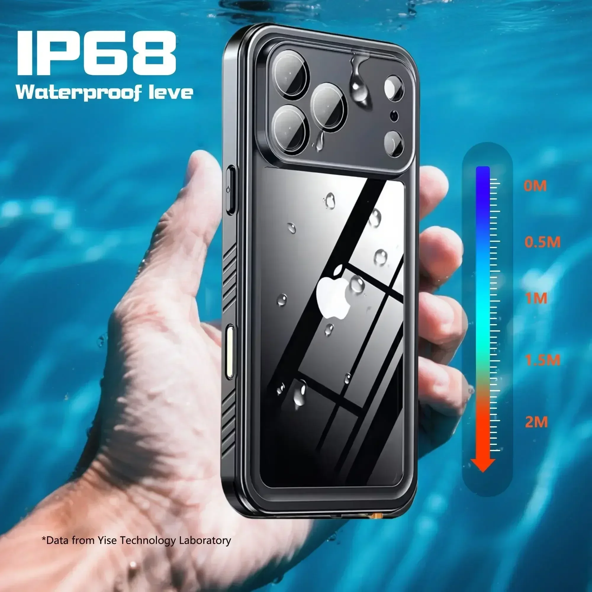 IP68 Waterdichte hoes voor iPh - Fishing Boat Cover recensie en prijs