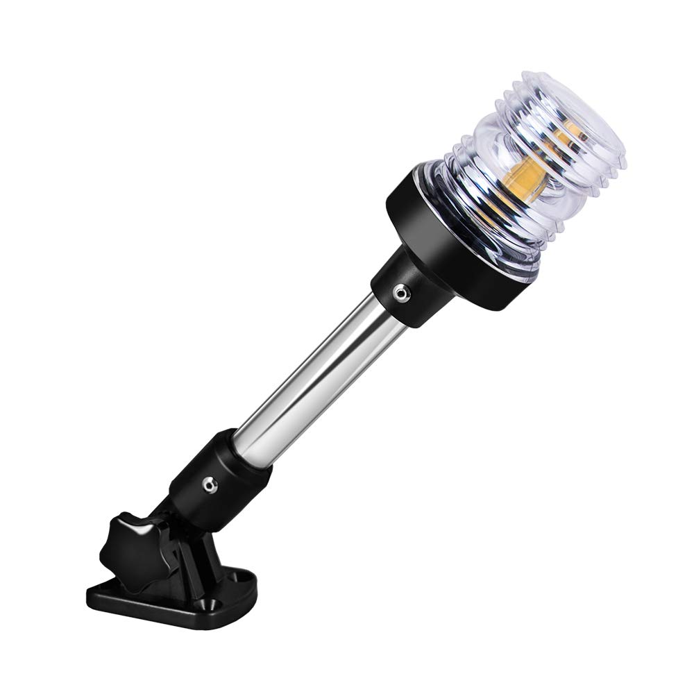 360 graden witte LED opklapbar - Fishing Boat Anchor recensie en prijs