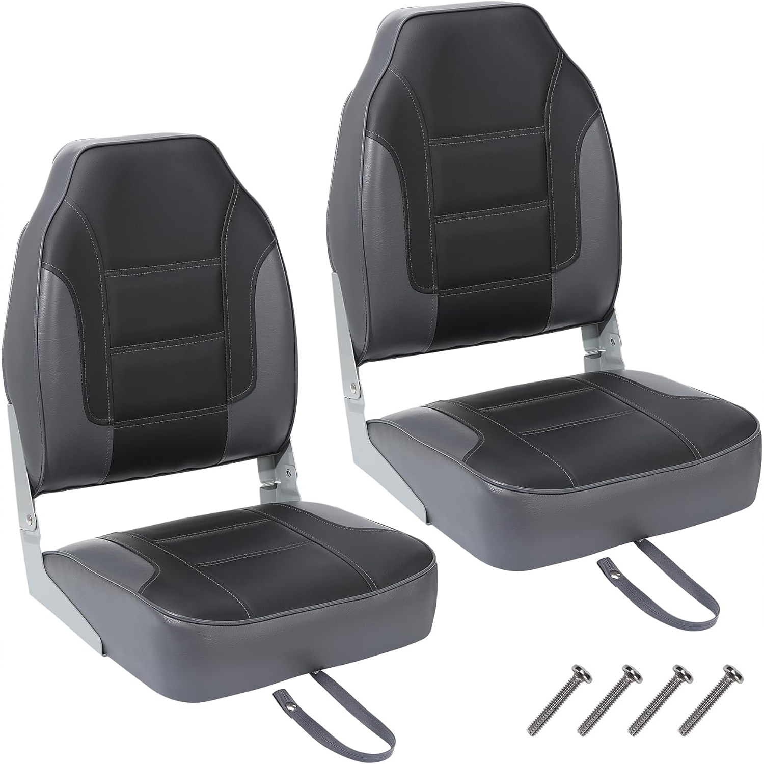2-pack opvouwbare bootstoelen, - Fishing Boat Seat recensie en prijs
